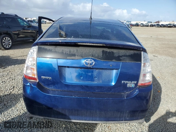 2008 Toyota Prius with VIN JTDKB20UX87811065, listed as a Copart auction lot 51545135 with 184,456 mi miles and Salvage Title. Bid and sale history available at carsss.com. Image 6.