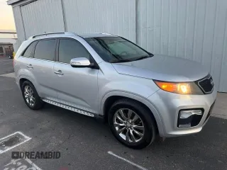 2011 Kia Sorento SX with VIN 5XYKW4A28BG107244, listed as a Copart auction lot 44844305 with 129,960 mi miles and Clean Title. Bid and sale history available at carsss.com. Image 1.
