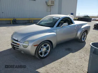 2005 Chevrolet SSR LS z VIN 1GCES14H05B114789, wystawiony jako Copart lot #41580375 z przebiegiem 61 896 mil mil oraz Czysty tytuł • Clean title. Historia ofert i sprzedaży dostępna na DreamBid. Obrazek 1.