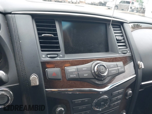 2013 Infiniti QX56 with VIN JN8AZ2NF7D9530166, listed as a IAAI auction lot 42360609 with 214,484 mi miles and . Bid and sale history available at DreamBid. Image 18.