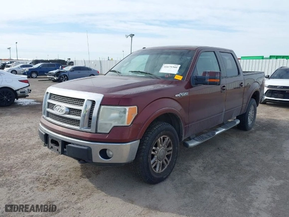 2010 Ford F-150 XL with VIN 1FTFW1EV8AFA74302, listed as a IAAI auction lot 41679300 with 303,049 mi miles. Bid and sale history available at carsss.com. Image 2.