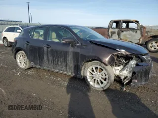 2013 Lexus CT 200h z VIN JTHKD5BH7D2125213, wystawiony jako Copart lot #49122645 z przebiegiem 166 743 mil mil oraz Szkody całkowita. Historia ofert i sprzedaży dostępna na DreamBid. Obrazek 4.