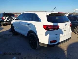 2020 Kia Sorento EX V6 with VIN 5XYPH4A59LG656432, listed as a IAAI auction lot 41057791 with 59,237 mi miles. Bid and sale history available at carsss.com. Image 3.