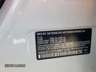 2020 BMW 5 Series 540i с VIN WBAJS1C07LWW73155, выставлен на аукционе Copart как лот 52386635 с пробегом Не указан миль и Списание • Salvage title. История ставок и продаж доступна на DreamBid. Изображение 14.