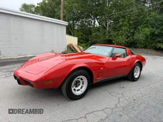 1979 Chevrolet Corvette with VIN 1Z87895421529, listed as a Copart auction lot 64693735 with 49,882 mi miles and Salvage title. Bid and sale history available at DreamBid. Image 2.