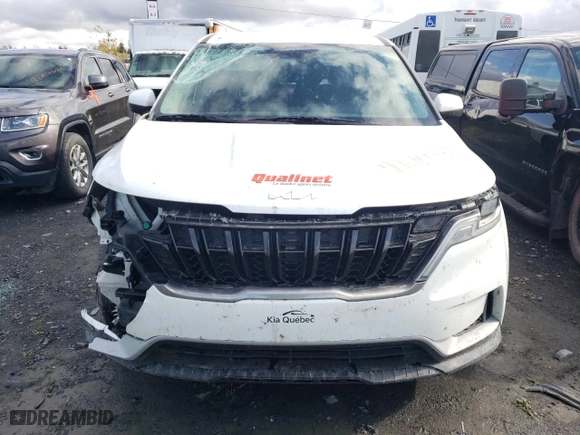 2024 Kia Carnival LX with VIN KNDNB5H32R6371246, listed as a Copart auction lot 74049434 with 28,309 mi miles and Salvage Title. Bid and sale history available at carsss.com. Image 5.