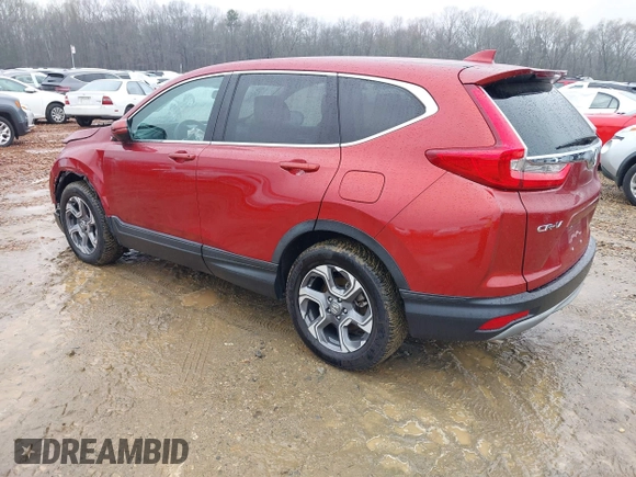 2017 Honda CR-V EX-L with VIN 5J6RW2H84HL050884, listed as a IAAI auction lot 41249064 with 62,386 mi miles. Bid and sale history available at carsss.com. Image 3.