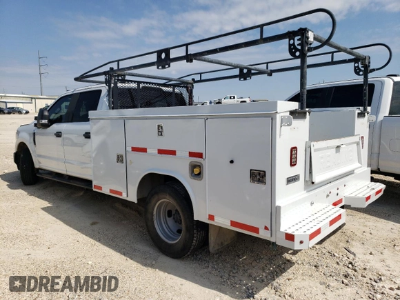 2020 Ford F-350 Lariat z VIN 1FD8W3G68LEE47935, wystawiony jako Copart lot #71659684 z przebiegiem Nie podano mil oraz Szkoda całkowita • Salvage title. Historia ofert i sprzedaży dostępna na DreamBid. Obrazek 2.