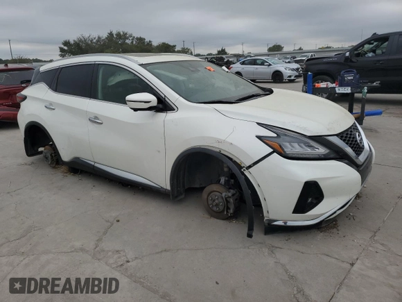 2019 Nissan Murano Platinum z VIN 5N1AZ2MS4KN138658, wystawiony jako Copart lot #71127304 z przebiegiem Nie podano mil oraz Szkoda całkowita • Salvage title. Historia ofert i sprzedaży dostępna na DreamBid. Obrazek 4.