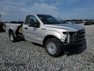 2017 Ford F-150 XL with VIN 1FTNF1CG8HKD96648, listed as a Copart auction lot 63085905 with 83,896 mi miles and Salvage title. Bid and sale history available at DreamBid. Image 4.