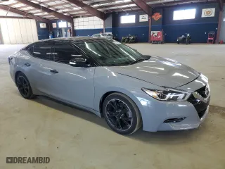 2017 Nissan Maxima SR with VIN 1N4AA6AP2HC392270, listed as a Copart auction lot 50774935 with 107,789 mi miles and Salvage Title. Bid and sale history available at carsss.com. Image 4.