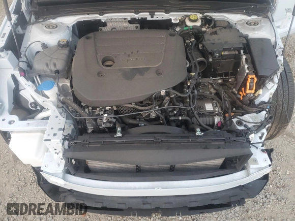 2024 Volvo XC40 Plus Dark Theme with VIN YV4L12UL3R2241057, listed as a Copart auction lot 43803265 with 9,396 mi miles and Salvage title. Bid and sale history available at DreamBid. Image 12.