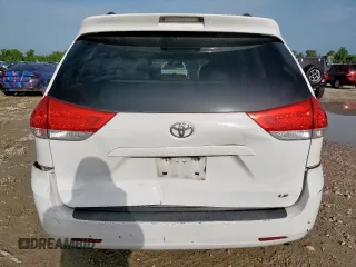 2014 Toyota Sienna LE AAS with VIN 5TDKK3DC0ES433847, listed as a Copart auction lot 63260025 with 160,130 mi miles and Salvage title. Bid and sale history available at DreamBid. Image 6.