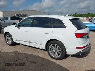 2025 Audi Q7 Premium Plus with VIN WA1LVBF78SD016144, listed as a IAAI auction lot 42784229 with 21,547 mi miles and . Bid and sale history available at DreamBid. Image 15.
