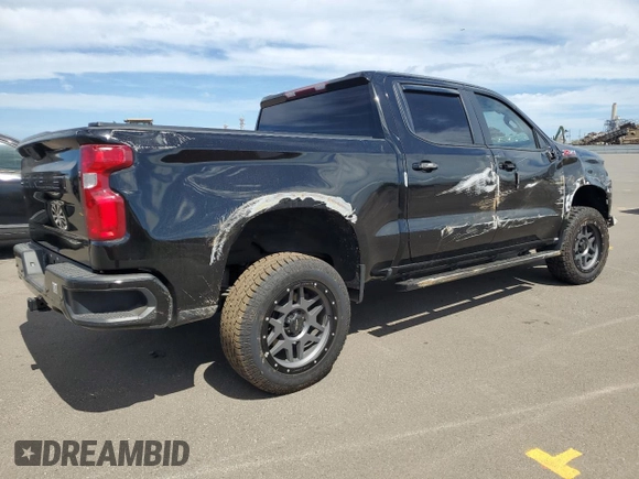 2021 Chevrolet Silverado 1500 LT Trail Boss with VIN 3GCPYFEDXMG455395, listed as a Copart auction lot 59181684 with 31,123 mi miles and Salvage Title. Bid and sale history available at DreamBid. Image 3.