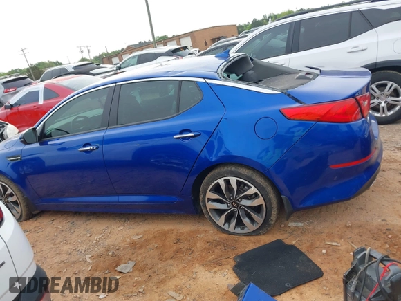 2015 Kia Optima SX z VIN 5XXGR4A76FG478194, wystawiony jako IAAI lot #42037417 z przebiegiem 113 492 mil mil oraz . Historia ofert i sprzedaży dostępna na DreamBid. Obrazek 14.