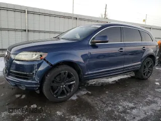2012 Audi Q7 3.0L TDI Premium Plus with VIN WA1LMAFE0CD001442, listed as a Copart auction lot 87826815 with 133,307 mi miles and Salvage Title. Bid and sale history available at carsss.com. Image 1.