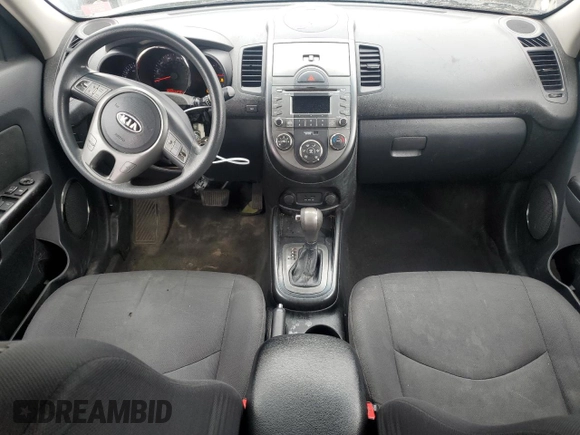 2011 Kia Soul + with VIN KNDJT2A26B7222737, listed as a Copart auction lot 49587085 with 203,272 mi miles and Salvage Title. Bid and sale history available at carsss.com. Image 8.