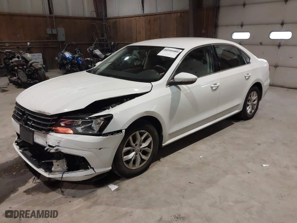 2017 Volkswagen Passat 1.8T S with VIN 1VWAT7A31HC010461, listed as a IAAI auction lot 41241395 with 76,310 mi miles. Bid and sale history available at carsss.com. Image 17.