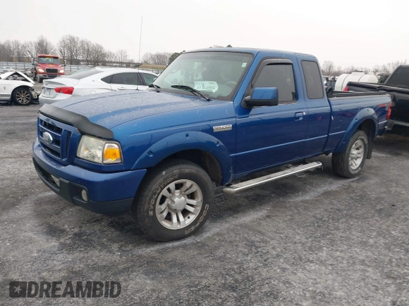 2007 Ford Ranger XL with VIN 1FTYR14U67PA43707, listed as a IAAI auction lot 41264804 with 106,501 mi miles. Bid and sale history available at carsss.com. Image 2.