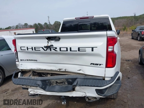 2021 Chevrolet Silverado 1500 RST with VIN 1GCUYEEDXMZ115466, listed as a IAAI auction lot 41751297 with 142,522 mi miles. Bid and sale history available at carsss.com. Image 16.