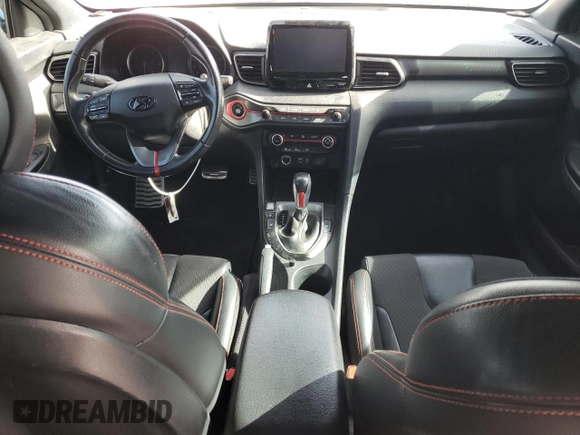 2019 Hyundai Veloster Turbo z VIN KMHTH6AB0KU012021, wystawiony jako Copart lot #43035945 z przebiegiem 86 042 mil mil oraz Szkoda całkowita • Salvage title. Historia ofert i sprzedaży dostępna na DreamBid. Obrazek 8.