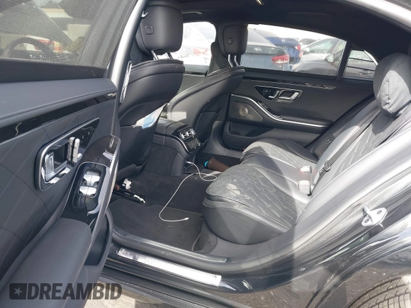 2023 Mercedes-Benz S 580e with VIN W1K6G6KB2PA198095, listed as a IAAI auction lot 41506845 with 29,903 mi miles and . Bid and sale history available at DreamBid. Image 8.