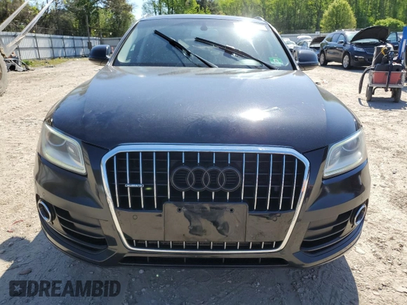 2014 Audi Q5 Premium Plus with VIN WA1LFAFP6EA037491, listed as a Copart auction lot 53580425 with 130,542 mi miles and Salvage Title. Bid and sale history available at carsss.com. Image 5.