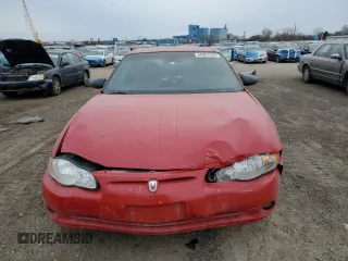 2004 Chevrolet Monte Carlo SS with VIN 2G1WX12K449193350, listed as a Copart auction lot 44987355 with 141,715 mi miles and Salvage Title. Bid and sale history available at carsss.com. Image 5.