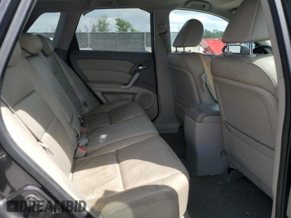 2011 Acura RDX Technology with VIN 5J8TB2H57BA001695, listed as a Copart auction lot 52137925 with 218,562 mi miles and Salvage title. Bid and sale history available at DreamBid. Image 11.