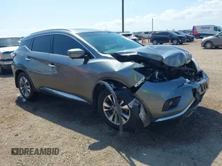 2018 Nissan Murano SV z VIN 5N1AZ2MG4JN184906, wystawiony jako IAAI lot #42014326 z przebiegiem 81 950 mil mil oraz . Historia ofert i sprzedaży dostępna na DreamBid. Obrazek 1.