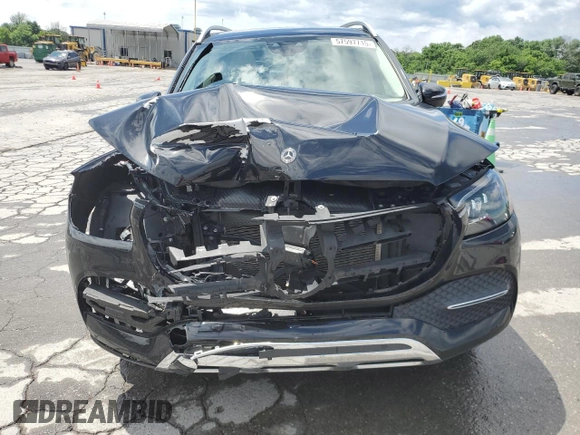 2020 Mercedes-Benz GLS 450 with VIN 4JGFF5KE7LA183941, listed as a Copart auction lot 57597715 with 68,978 mi miles and Salvage title. Bid and sale history available at DreamBid. Image 5.