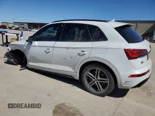 2024 Audi Q5 S line Premium Plus with VIN WA1E2AFY5R2005452, listed as a Copart auction lot 47797665 with 12,735 mi miles and Salvage title. Bid and sale history available at DreamBid. Image 2.