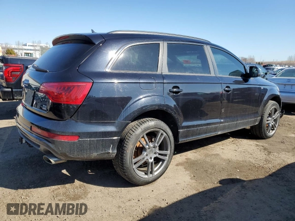2014 Audi Q7 z VIN WA1DMCFE7ED013445, wystawiony jako Copart lot #49582255 z przebiegiem 258 648 mil mil oraz Szkoda całkowita • Salvage title. Historia ofert i sprzedaży dostępna na DreamBid. Obrazek 3.