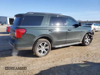 2022 Ford Expedition XLT with VIN 1FMJU1HT9NEA45800, listed as a Copart auction lot 44788905 with 56,953 mi miles and Salvage Title. Bid and sale history available at carsss.com. Image 3.