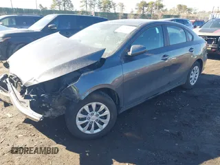 2022 Kia Forte LXS with VIN 3KPF24AD9NE498324, listed as a IAAI auction lot 41656873 with 53,604 mi miles. Bid and sale history available at carsss.com. Image 19.