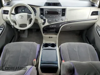 2012 Toyota Sienna LE AAS with VIN 5TDKK3DC5CS227808, listed as a Copart auction lot 57984515 with 103,656 mi miles and Salvage title. Bid and sale history available at DreamBid. Image 8.
