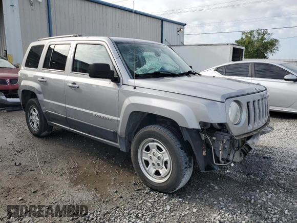 2016 Jeep Patriot Sport with VIN 1C4NJRBB8GD556940, listed as a Copart auction lot 57268185 with 120,297 mi miles and Salvage title. Bid and sale history available at DreamBid. Image 4.