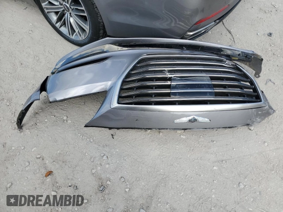 2020 Genesis G80 3.8L with VIN KMTFN4JE2LU332663, listed as a Copart auction lot 78372134 with 15,812 mi miles and Salvage Title. Bid and sale history available at carsss.com. Image 12.