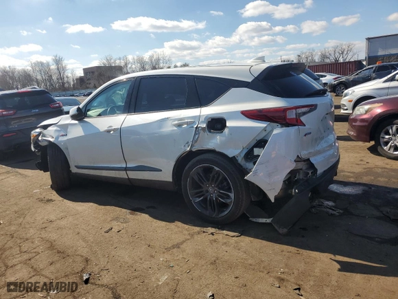2019 Acura RDX w/A-Spec Pkg with VIN 5J8TC2H68KL016975, listed as a Copart auction lot 46504595 with 70,194 mi miles and Salvage Title. Bid and sale history available at carsss.com. Image 2.