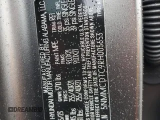 2024 Genesis GV70 Sport с VIN 5NMMCDTC9RH005653, выставлен на аукционе Copart как лот 54952195 с пробегом 21 145 миль миль и Списание • Salvage title. История ставок и продаж доступна на DreamBid. Изображение 14.