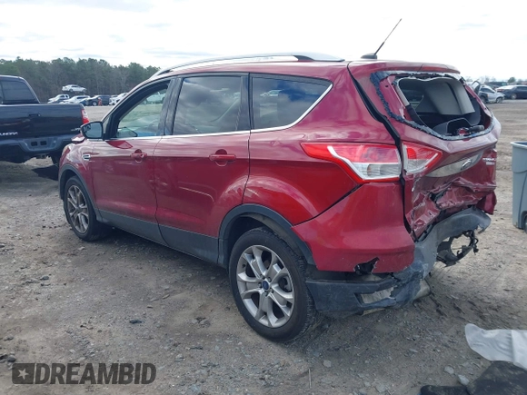 2014 Ford Escape Titanium with VIN 1FMCU9J95EUB05518, listed as a IAAI auction lot 41734025 with 188,243 mi miles. Bid and sale history available at carsss.com. Image 3.