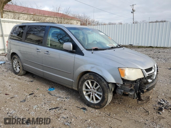 2015 Dodge Grand Caravan SXT with VIN 2C4RDGCG9FR566461, listed as a Copart auction lot 85642384 with 155,831 mi miles and Salvage Title. Bid and sale history available at DreamBid. Image 4.