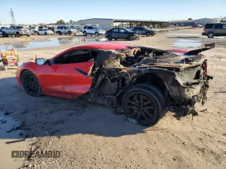 2024 Chevrolet Corvette 2LT with VIN 1G1YB2D43R5120454, listed as a Copart auction lot 81059734 with 17,060 mi miles and Salvage title. Bid and sale history available at DreamBid. Image 2.