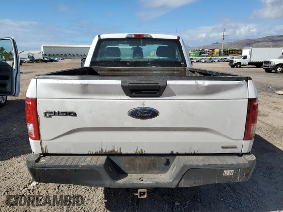 2016 Ford F-150 XL with VIN 1FTMF1C8XGKD25759, listed as a Copart auction lot 82680884 with 123,882 mi miles and Salvage Title. Bid and sale history available at DreamBid. Image 6.