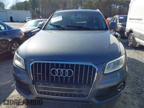 2013 Audi Q5 Premium Plus with VIN WA1LFAFP3DA032232, listed as a IAAI auction lot 41486752 with 154,388 mi miles. Bid and sale history available at carsss.com. Image 12.
