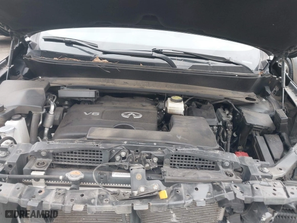 2019 Infiniti QX60 PURE with VIN 5N1DL0MM8KC569052, listed as a IAAI auction lot 41172254 with 85,993 mi miles. Bid and sale history available at carsss.com. Image 10.