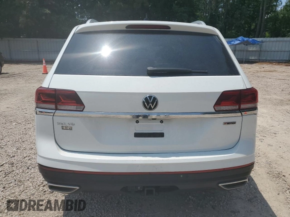 2022 Volkswagen Atlas SEL with VIN 1V2BR2CA2NC500888, listed as a Copart auction lot 56666805 with 66,223 mi miles and Clean title. Bid and sale history available at DreamBid. Image 6.