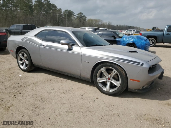 2017 Dodge Challenger R/T with VIN 2C3CDZBT1HH548968, listed as a Copart auction lot 48732705 with 176,745 mi miles and Salvage Title. Bid and sale history available at carsss.com. Image 4.