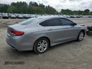 2015 Chrysler 200 Limited with VIN 1C3CCCAB2FN702827, listed as a Copart auction lot 56203255 with Not Provided miles and Clean Title. Bid and sale history available at DreamBid. Image 3.